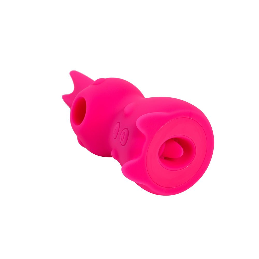Maia HUNNI Pink USB Rechargeable Sucking, Licking & Vibrating Stimulator